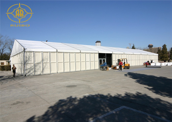 Temporary Outsize Warehouse Tents High Strength Rust - Resistant Steel Frame