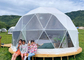 Polyester Fabric Geodesic Dome Tent UV Resistant Dome Camping Tents For Campground