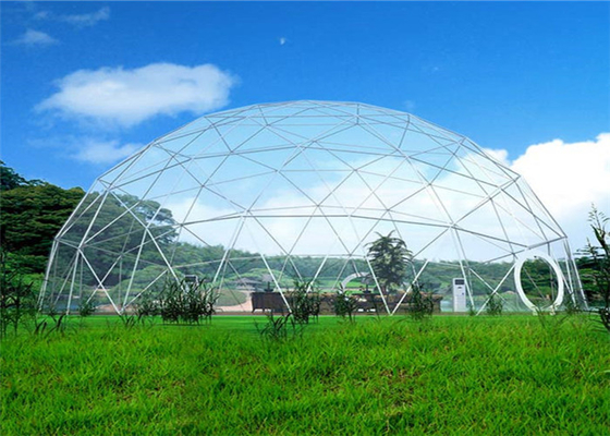 Flame Retardant Geodesic Dome Tent Heat Resistant 10M Beautiful For Parties