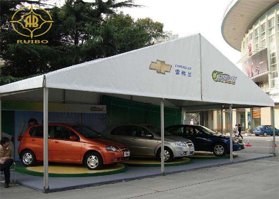 White Trade Show Tent Trade Show Event Tents Durable Anti - Rust Structure