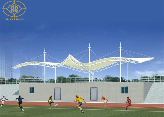 PVDF Or PTFE Tent Structure Architecture Use In Playground Space Covers