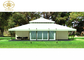Steel Frame Glamping Camping Tents Luxury With PVC Double Layer Top Cover