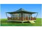 Prefabricated Luxury Tent Accommodation PVC Waterproof Anti - Aging