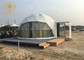 Polyester Fabric Geodesic Dome Tent UV Resistant Dome Camping Tents