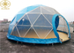 PVDF Or PTFE Geodesic Camping Tent Outdoor Strong Structure Half Sphere