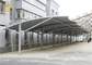 Prefabricated Car Parking Shade 30*6M White Car Park Shade Structures