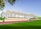 Athletic Field Tent Structure Architecture Fashionable Tensile Structure Buildings