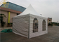 Aluminum Frame Pagoda Party Tent Customized 5*5M PVC Use In Sunshade Cover
