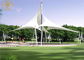 PTFE Or PVDF Tensile Membrane Fabric And Steel Structure For Landscape