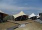 Custom Tensioned Fabric Membrane Large Glamping Tent Aesthetic Appearance