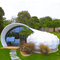 New Design Snail Shape Luxury Resort Glamping Tent With 1 Bedroom And 1 Bathroom For Campsite